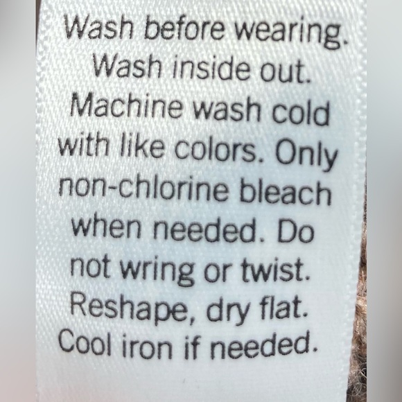 Cozy Croft & Barrow Taupe Button-Up Cardigan Sz XL - Picture 13 of 13